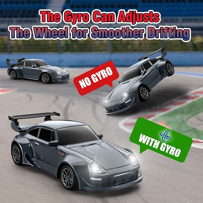 Porsche gt3 rs Mini RC Drift Car with Gyro