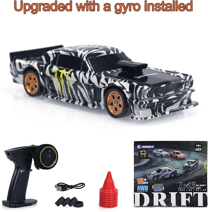 RC Drift Race Vehicle Upgraded Gyro