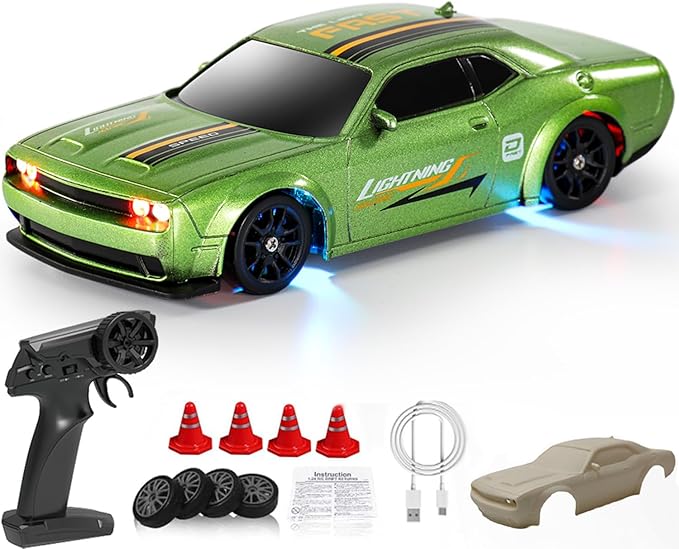 Mini RC Drift Car with Gyro