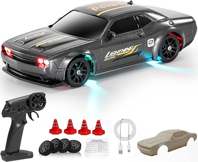 Mini RC Drift Car with Gyro